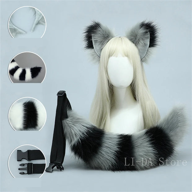 Cat Ears and Tail Set
