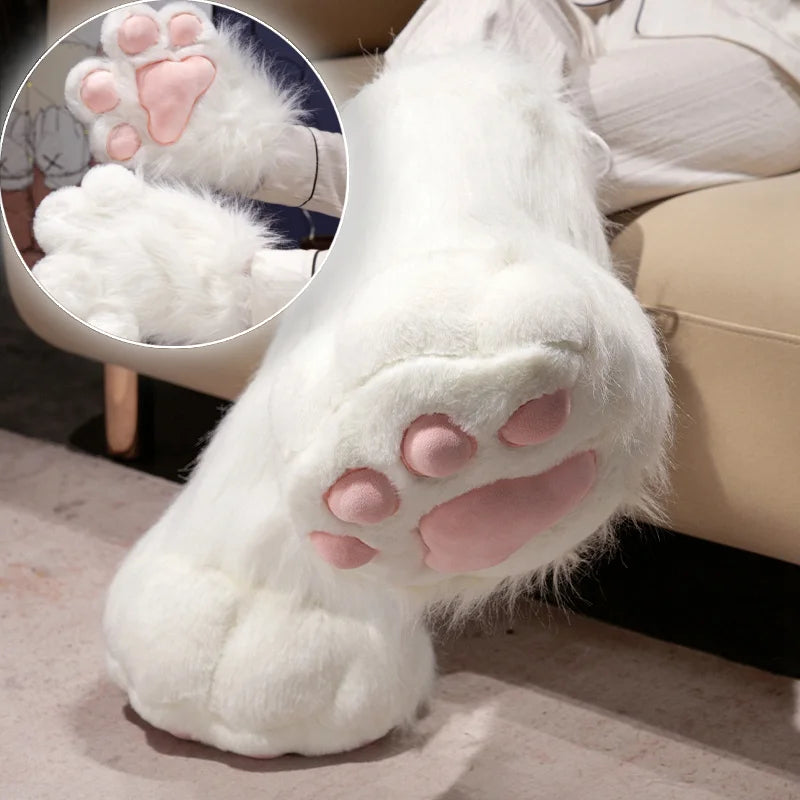 Kawaii Furry Paw Mittens
