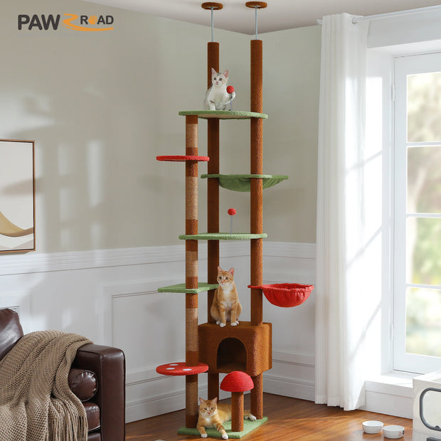 Floor-to-Ceiling Cat Tower