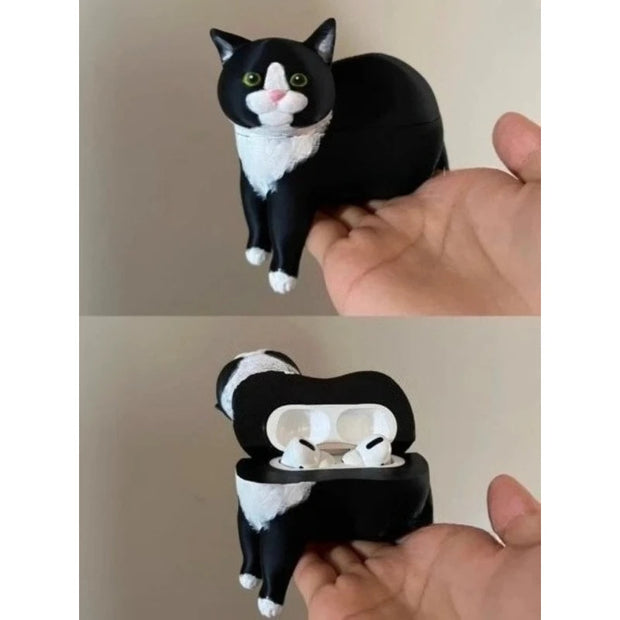 Cow Cat AirPods Case