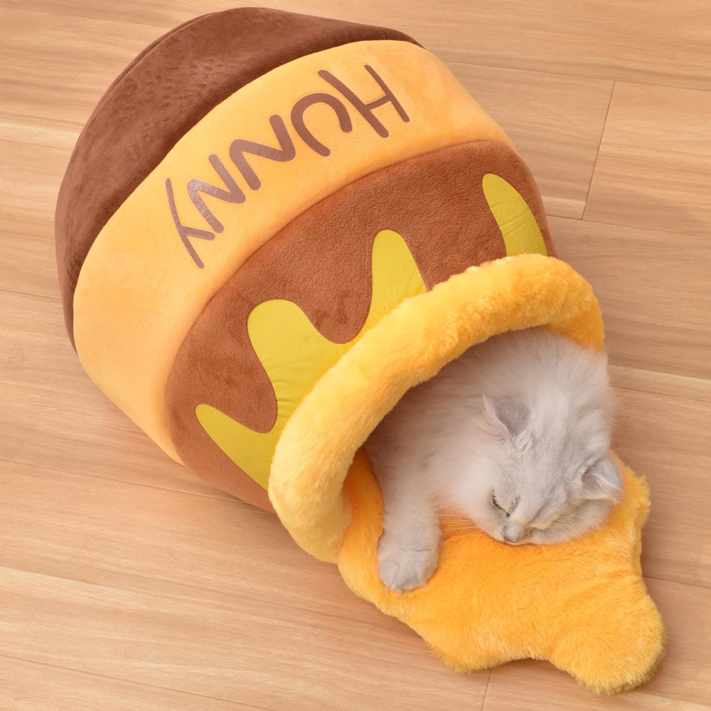 Honey Pot Cave Bed - Washable Cat Nest