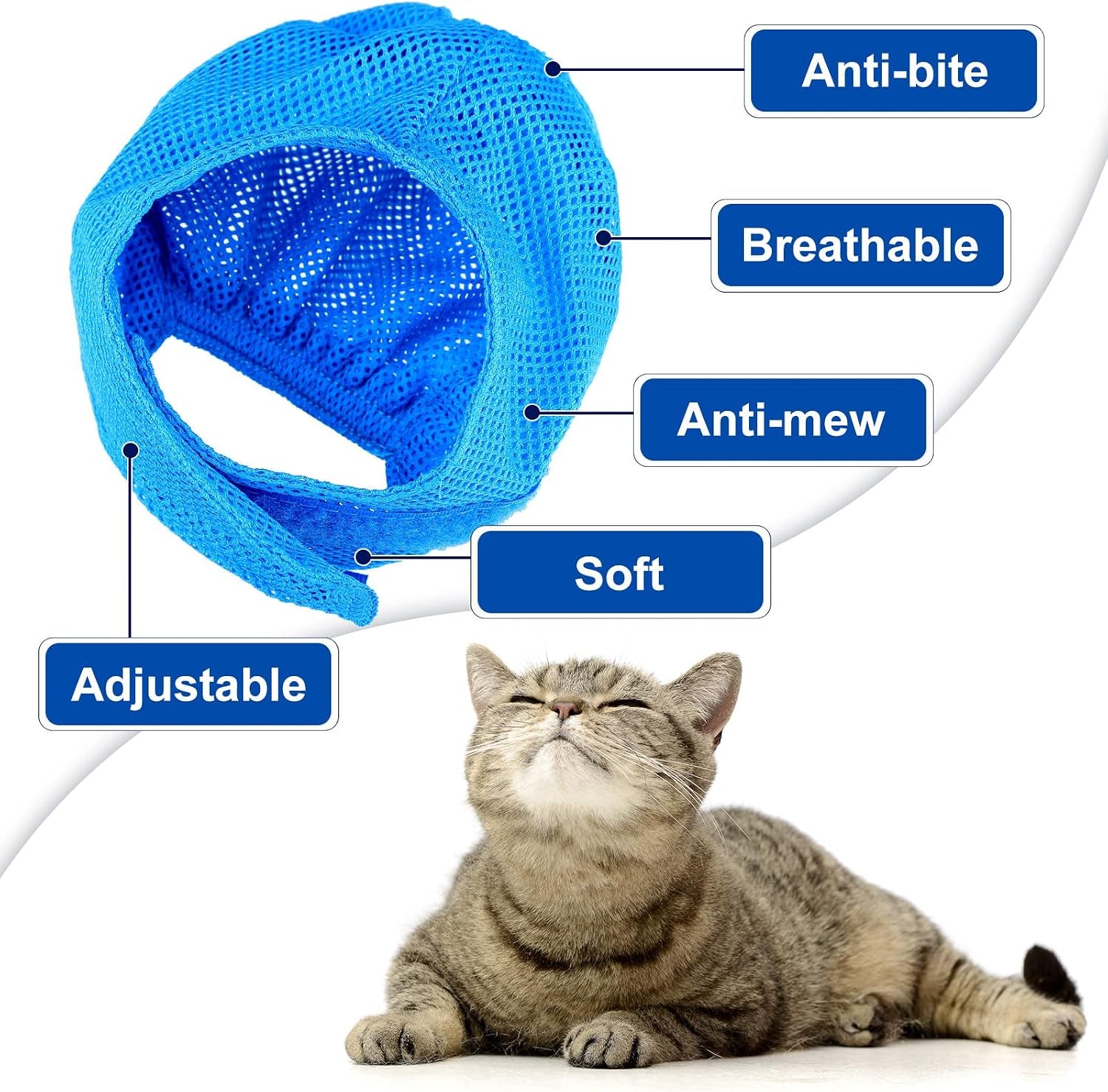 9 Pcs Cat Bathing Bag Set Cat Shower Bag anti Bite and Scratch for Pet Grooming Washing Brush Comb Muzzle Nail Clipper Nail File Tick Tool(Blue, Turquoise)